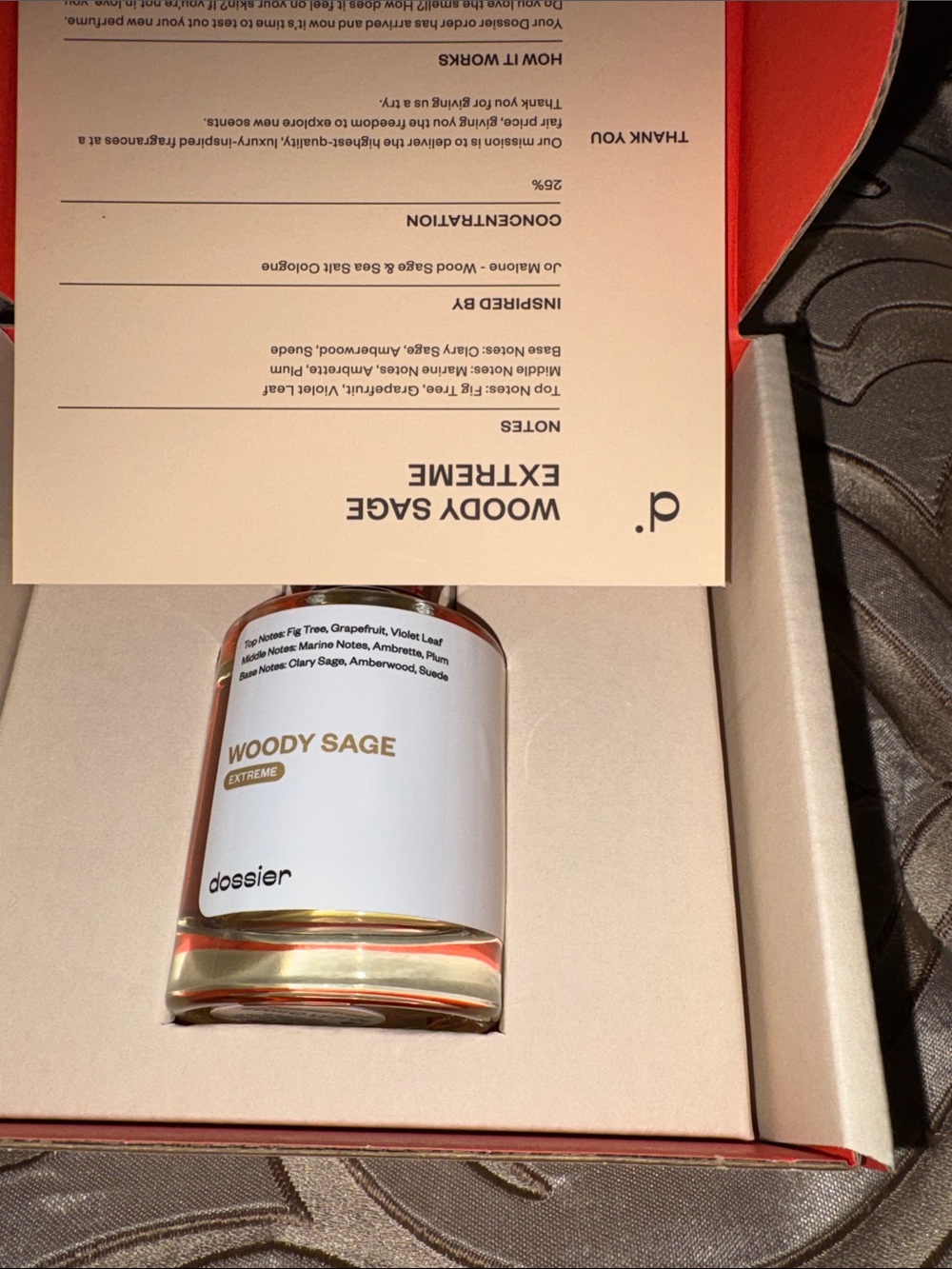 Dossier Fragrance You Pick - Woody Sage, Powdery Peach, Floral Sandalwood - Picture 4 of 8